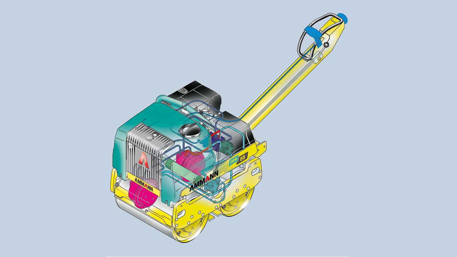 walk-behind-roller-arw_65_ ARW 65 Walk-Behind Roller