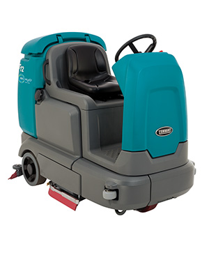 T12 Compact Battery-Powered Ride-on Scrubber-Dryer T12 Compact Battery-Powered Ride-on Scrubber-Dryer
