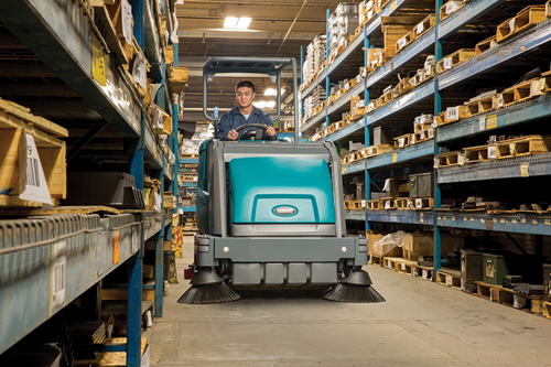 m17_manufacturing14 M17 Battery-Powered Rider Sweeper-Scrubber