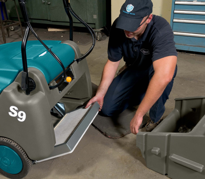 Image of Tennant S9 walk-behind sweeper S9 Large Battery Sweeper