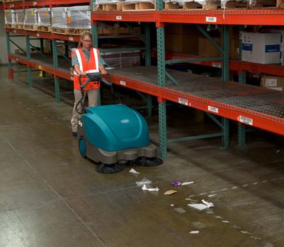 Image of Tennant S9 walk-behind sweeper S9 Large Battery Sweeper