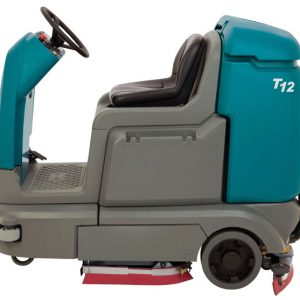 T12 Compact Battery-Powered Ride-on Scrubber-Dryer