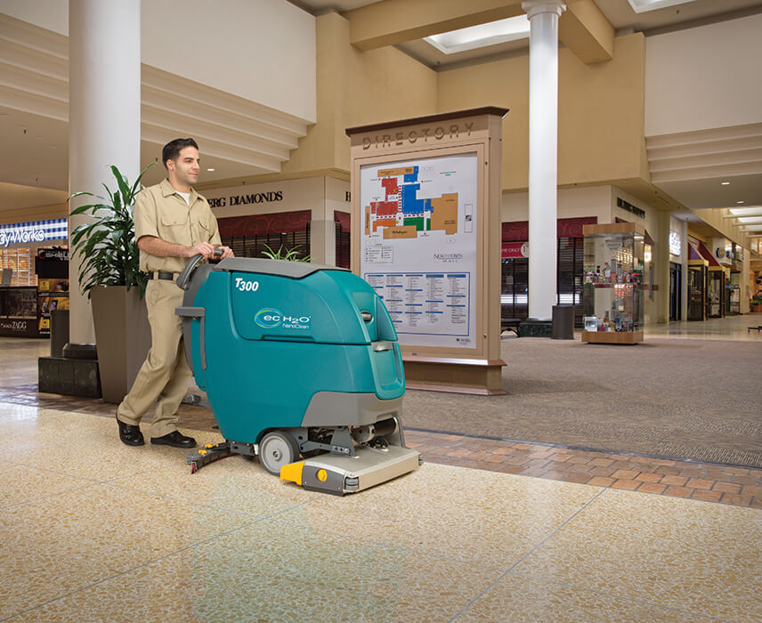 T300 Walk-Behind Scrubber-Dryer T300 Walk-Behind Scrubber-Dryer